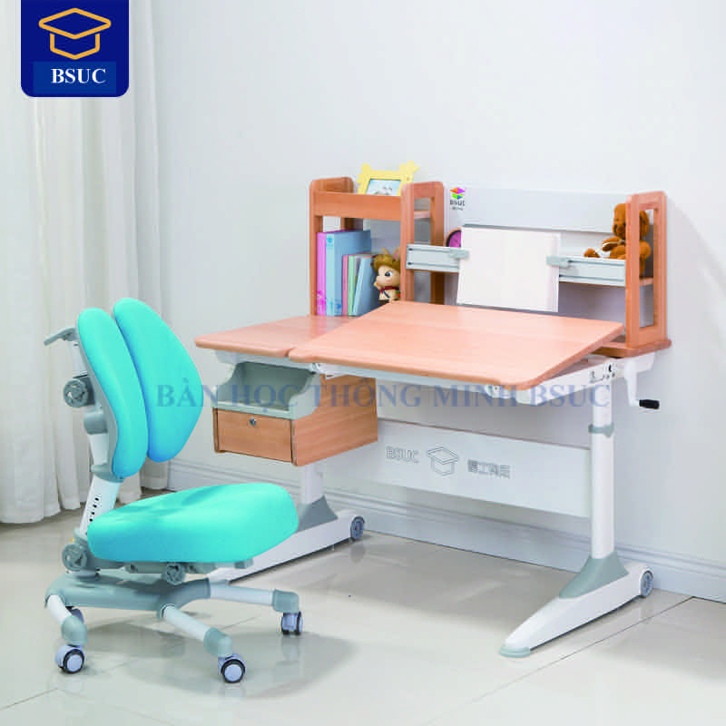 Mẫu bàn học thông minh bằng chất liệu gỗ tự nhiên nhập khẩu Mẫu bàn học thông minh bằng chất liệu gỗ tự nhiên nhập khẩu