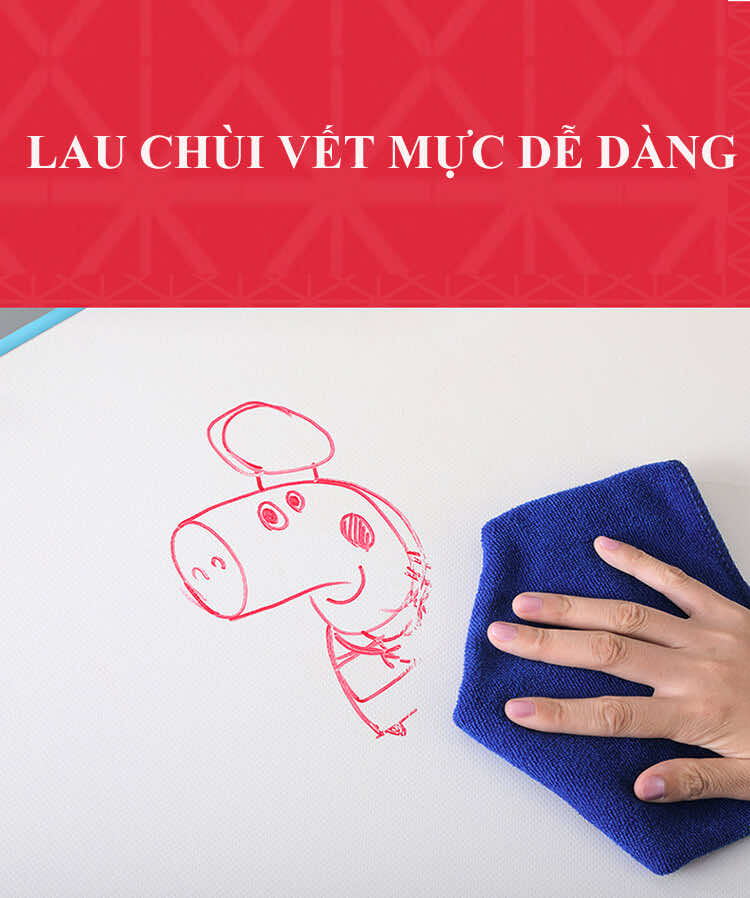 Mặt bàn chống lóa, chống xước, lau chùi vết mực dễ dàng