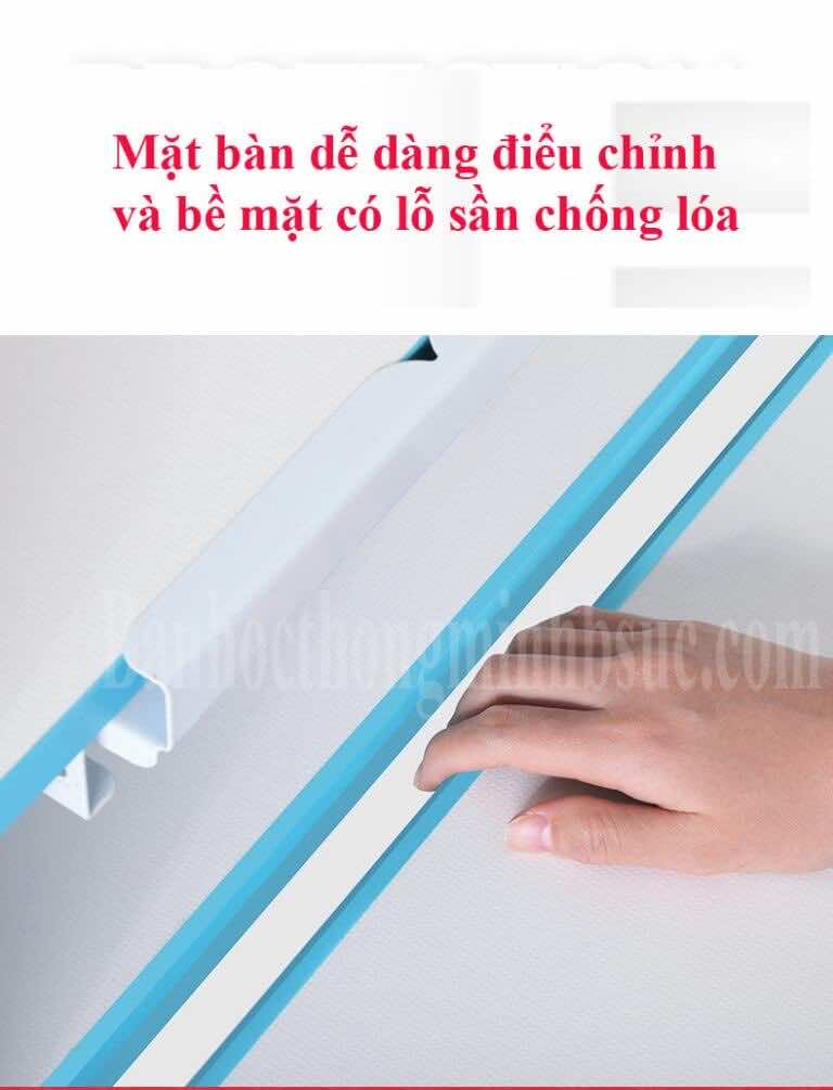 công dụng chống phản quang ánh sáng, giúp bé ngồi học không bị loá mắt, giảm tối đa khả năng bị cận thị.