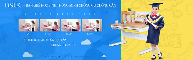 Mẫu bàn học thông minh Bsuc chống gù chống cận cho bé Mẫu bàn học thông minh Bsuc chống gù chống cận cho bé