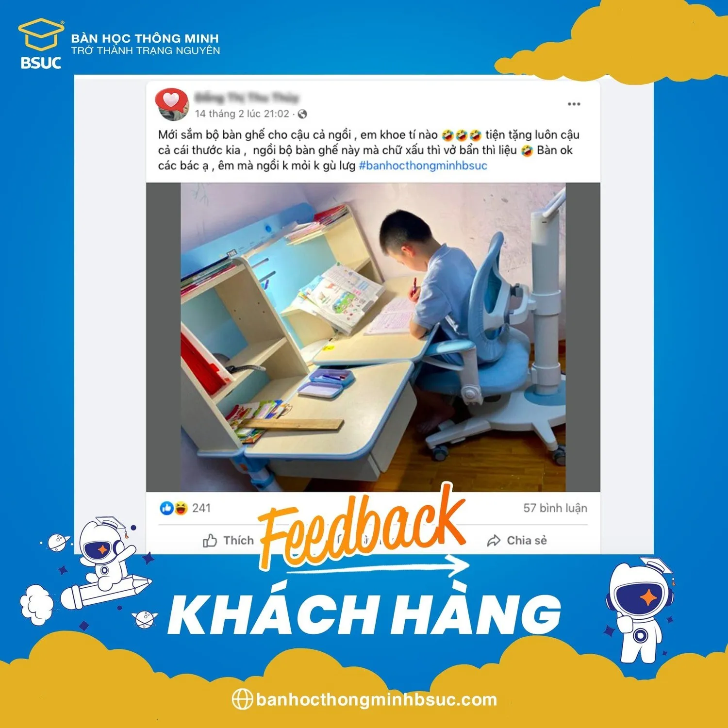 Feedback của khách hàng