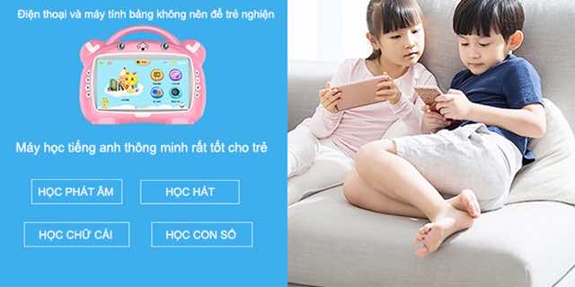 Với máy học tiếng Anh Okai, cha mẹ có thể kiểm soát tốt các ứng dụng mà trẻ dùng