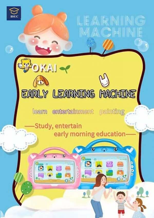 Okai Computer Learing Machine sở hữu màn hình HD cùng hệ điều hành Android thông minh nên rất dễ sử dụng