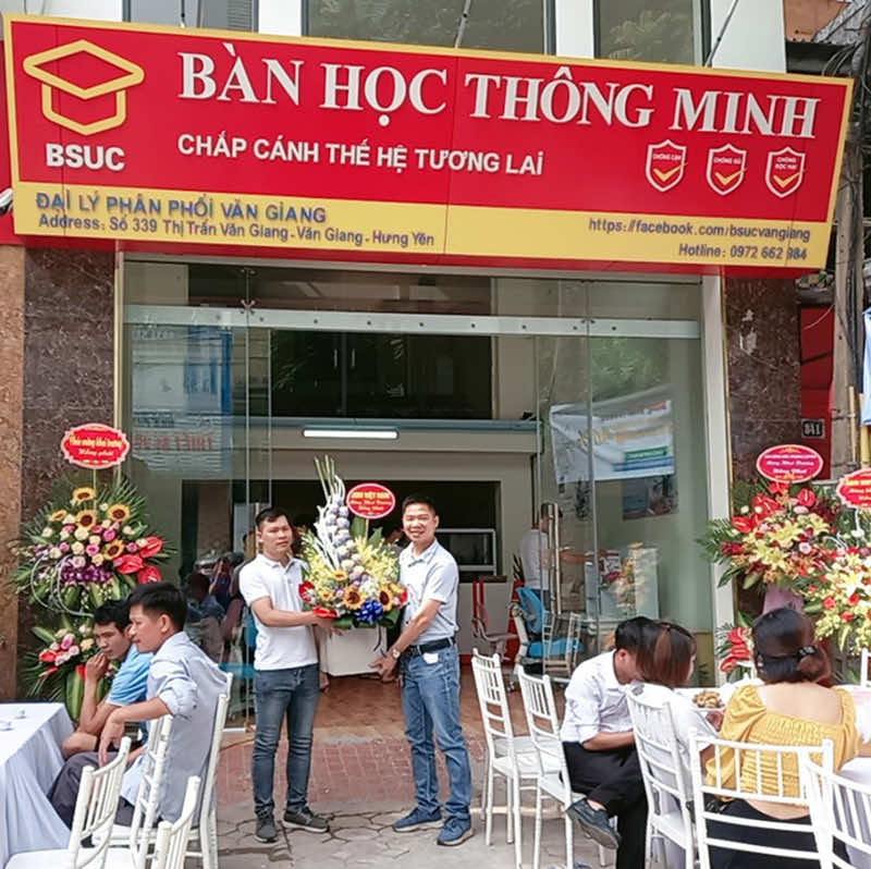 Khai chương đại lý bàn học thông minh Bsuc Văn Giang - Hưng Yên Khai chương đại lý bàn học thông minh Bsuc Văn Giang - Hưng Yên