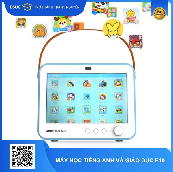 02 GIẢI NHÌ, mỗi giải bao gồm: Giải thưởng trị giá 2.990.000đ (01 Máy học tiếng Anh - giáo dục thông minh cho bé F10);