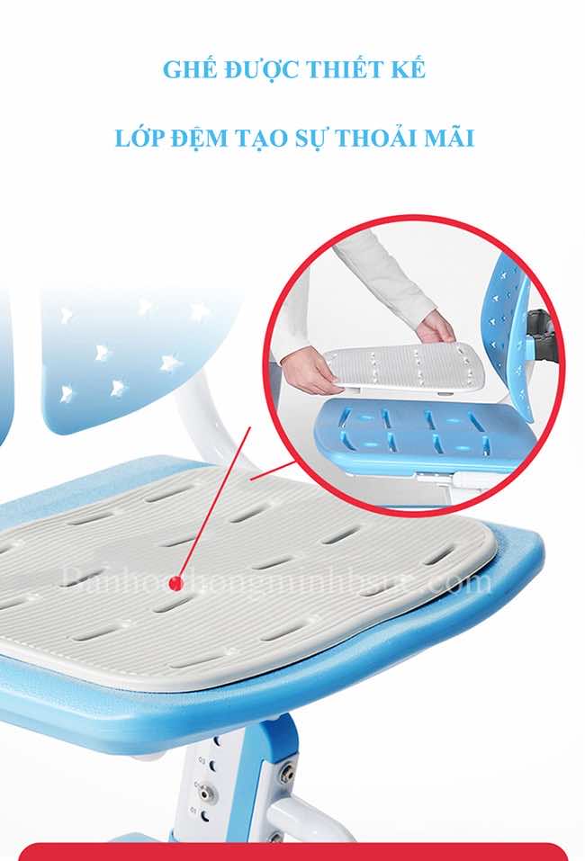 Lớp đệm thoải mái cho bé ngồi học Lớp đệm thoải mái cho bé ngồi học