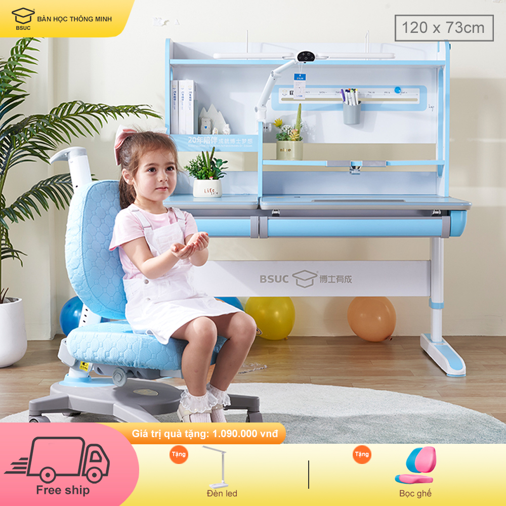 Bàn học thông minh DA-12001PV1 và Ghế DA-8012V1