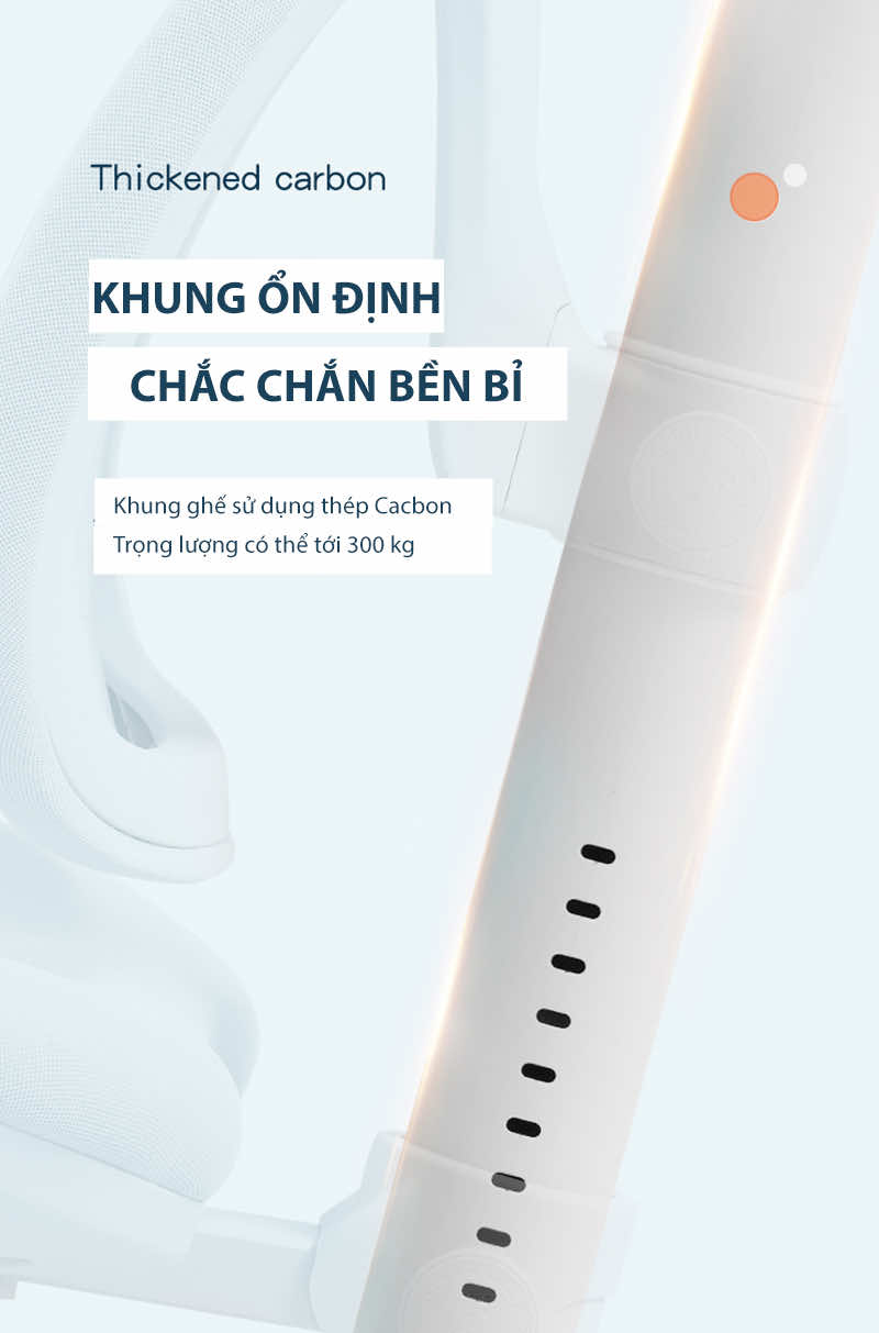 Khung ghế bằng thép Cacbon chắc chắn và bền bỉ Khung ghế bằng thép Cacbon chắc chắn và bền bỉ
