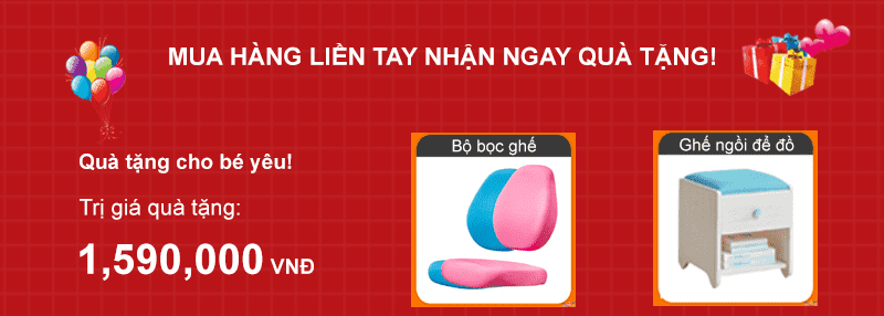 Quà tặng cho bé yêu khi mua bộ bàn ghế BSUC Quà tặng cho bé yêu khi mua bộ bàn ghế BSUC