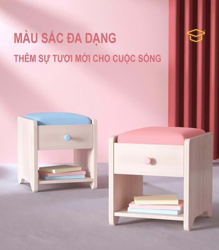 Màu sắc ghế đa dạng Màu sắc ghế đa dạng