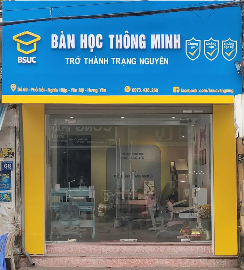 HÀNH TRÌNH KHỞI NGHIỆP CỦA BÀN HỌC THÔNG MINH BSUC HƯNG YÊN