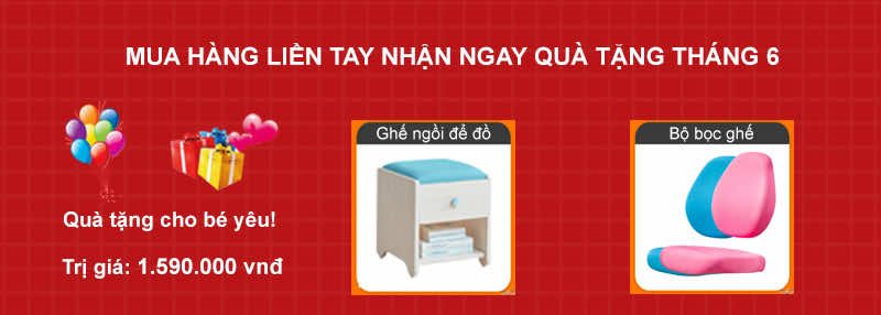 Quà tặng khủng cho bé yêu trong tháng 6 Quà tặng khủng cho bé yêu trong tháng 6