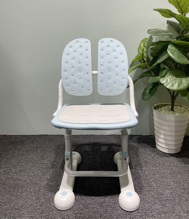 Hình ảnh model ghế chống gù M-167 màu xanh