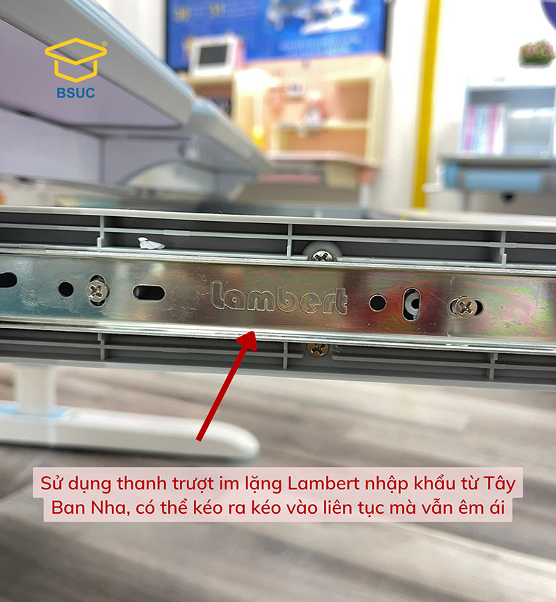 Ray trượt Lambert nhập khẩu Tây Ban Nha, có thể kéo ra vào liên tục mà vẫn êm ái