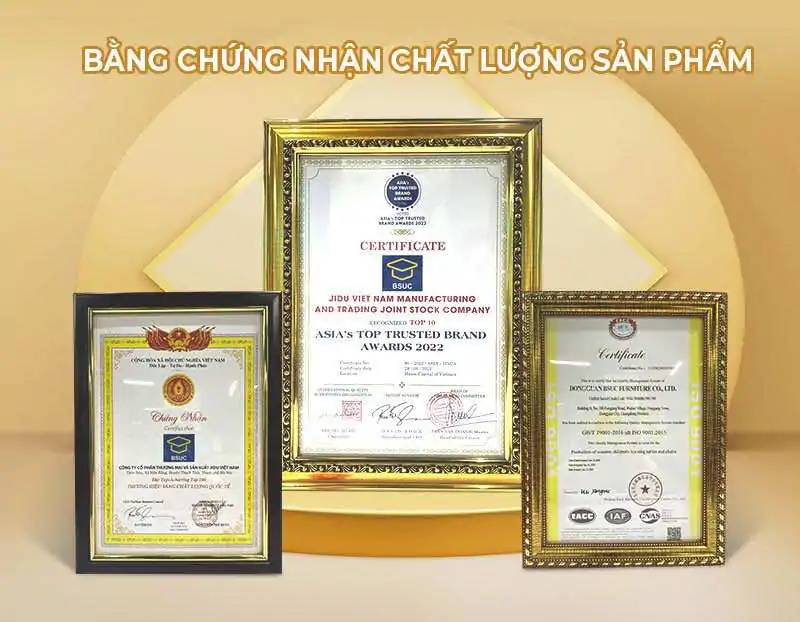 BSUC vinh dự nhận nhiều chứng nhận chất lượng trong nước và quốc tế