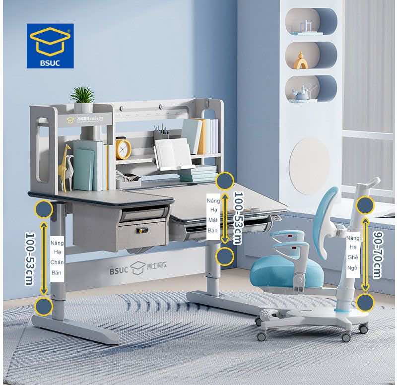 Lợi ích bất ngờ của bàn học chống cận tại Kon Tum