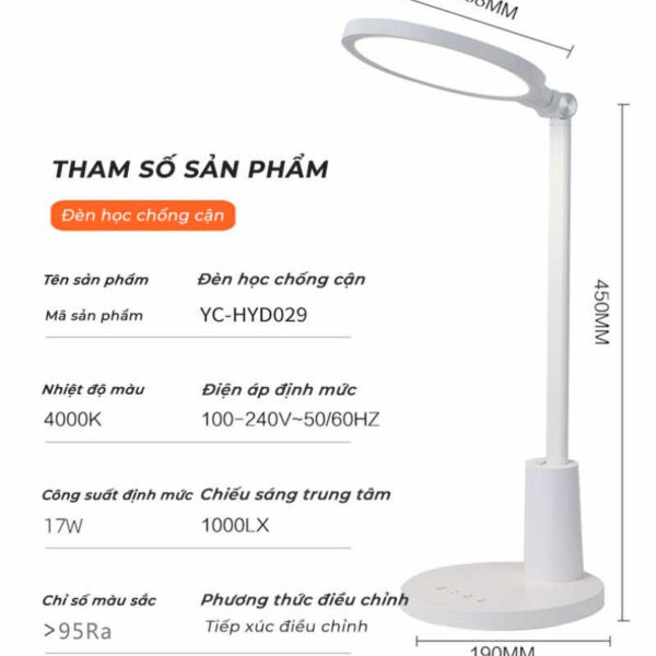 den hoc chong can YC HYD029 10