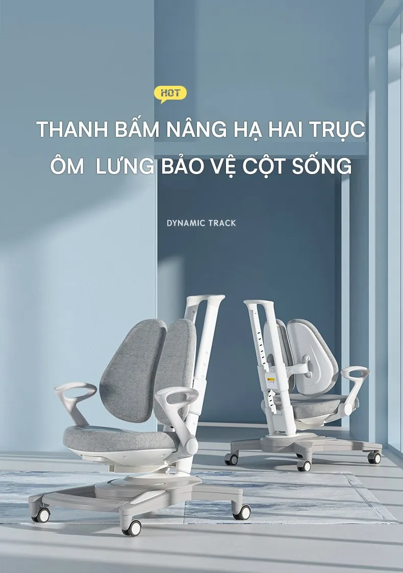 Ghế chống gù tựa đôi