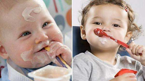 cho bé sử dụng các vi khuẩn có ích từ sữa chua hay là men vi sinh