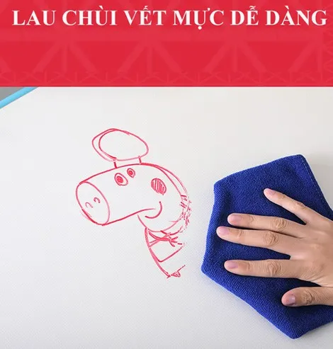 Bàn học thông minh BSUC có thể chống lửa, chống nước, chống xước, chống lóa và dễ dàng lau và xóa