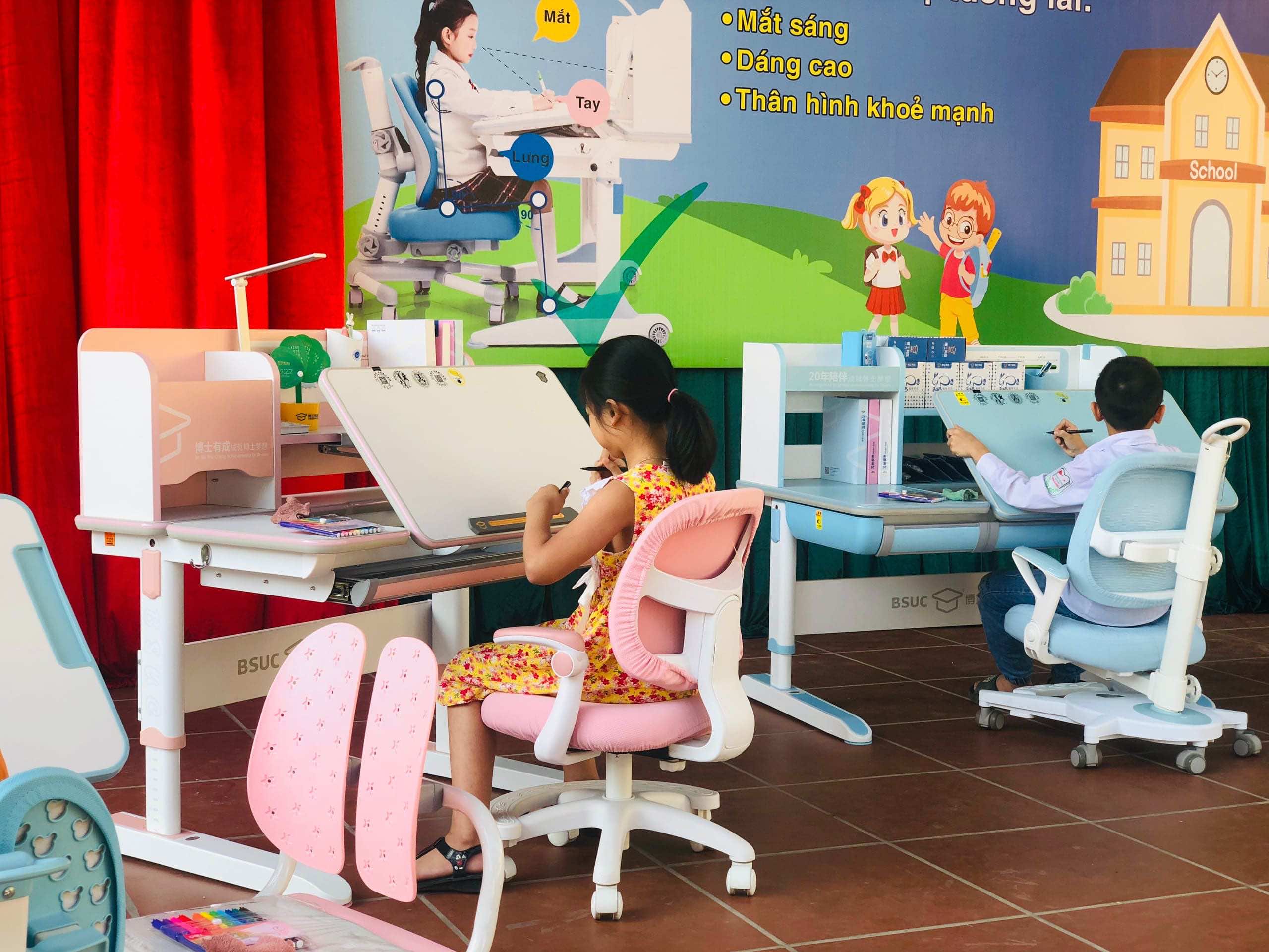 BSUC tổ chức những chương trình minigame "Vẽ ngôi trường ước mơ của em" giao lưu với tất cả học sinh