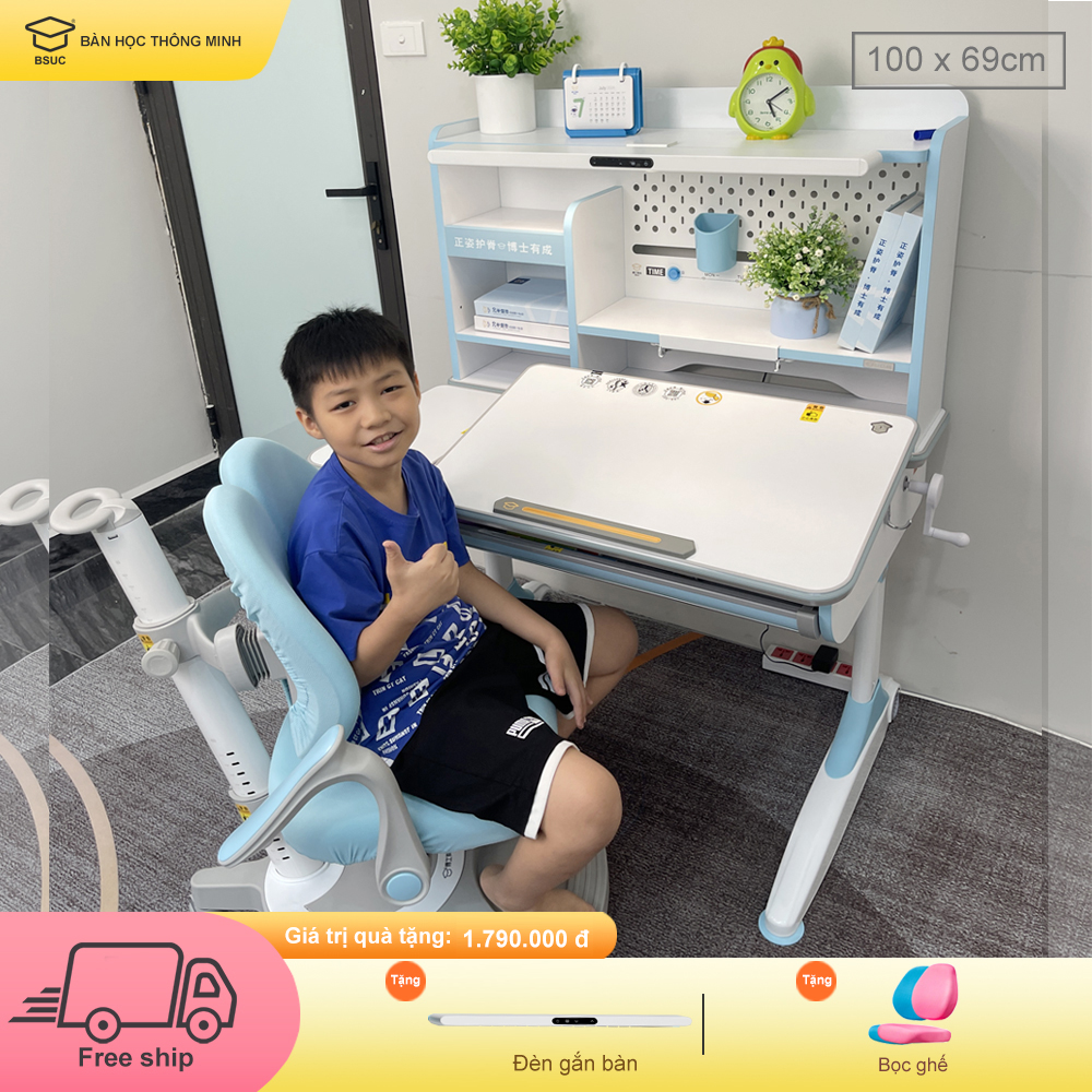 Bàn học thông minh DA-10009V1 và Ghế DA-822V1