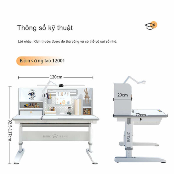Bàn học sáng tạo SA-12001V1 11 Ban Hoc Sang Tao St 12001 Anh18