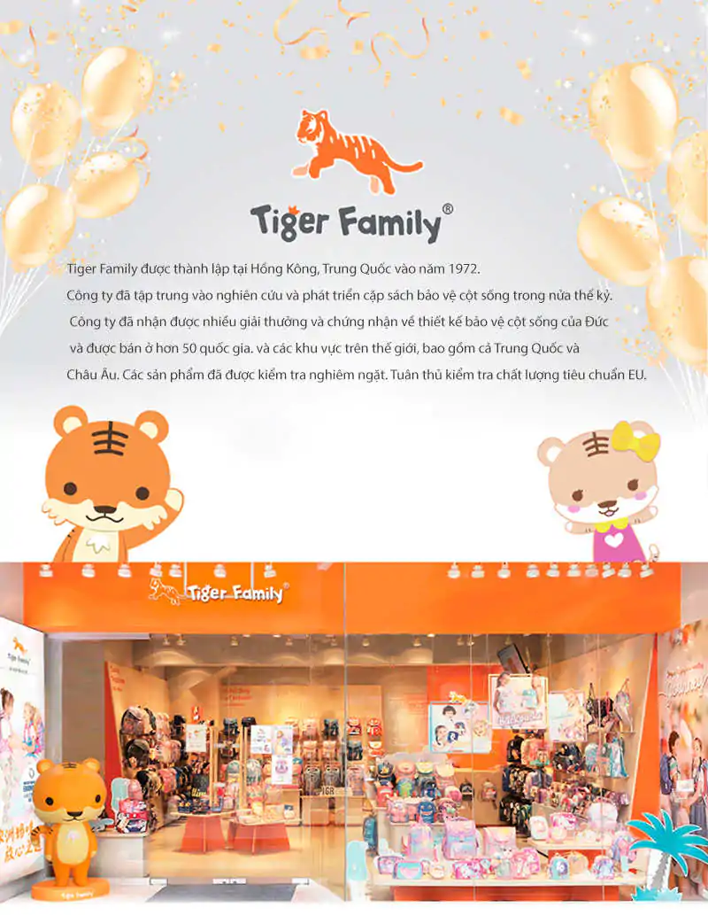 Cửa hàng Balo chống gù Tiger Family