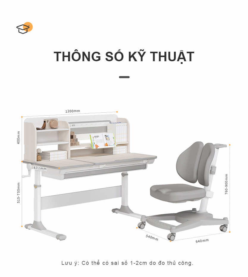 Thông số kỹ thuật bộ Bàn Ghế Chống Gù DY-12001V1 Ghế DA-618V1 Thông số kỹ thuật bộ Bàn Ghế Chống Gù DY-12001V1 Ghế DA-618V1