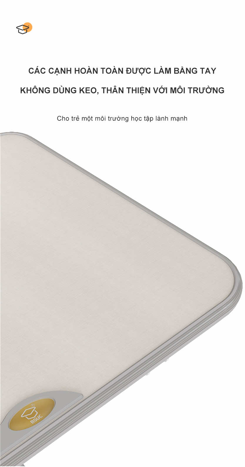 Các cạnh được ốp nẹp nhựa ABS thân thiện môi trường Các cạnh được ốp nẹp nhựa ABS thân thiện môi trường