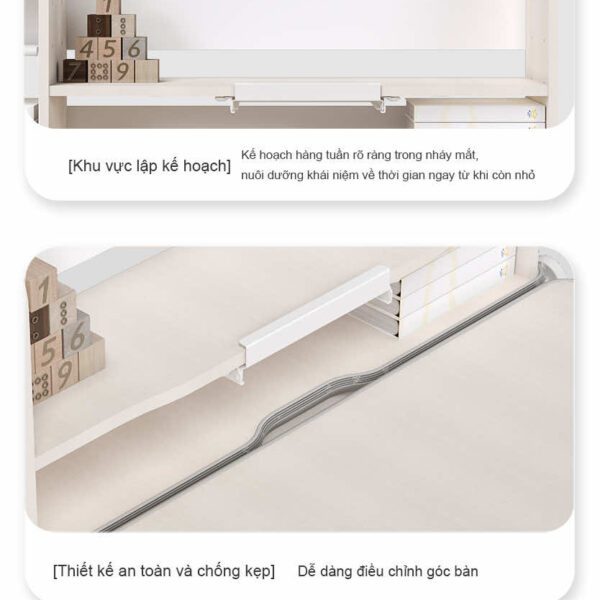 Bộ Bàn Ghế Chống Gù YX 12001 Ghế DRY 618 Hình 9