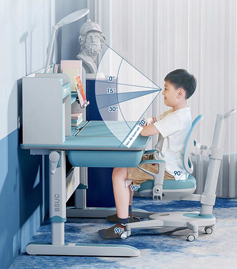 Tư thế ngồi học đúng cho bé Tư thế ngồi học đúng cho bé