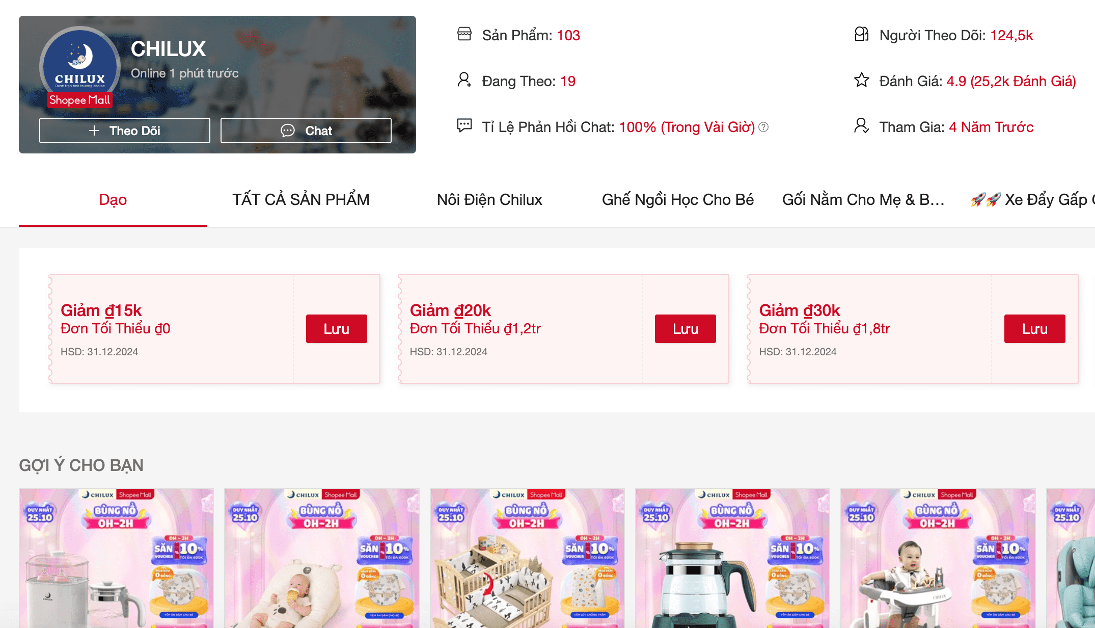 Đánh giá về bàn học thông minh Chilux trên các trang thương mại điện tử Đánh giá về bàn học thông minh Chilux trên các trang thương mại điện tử