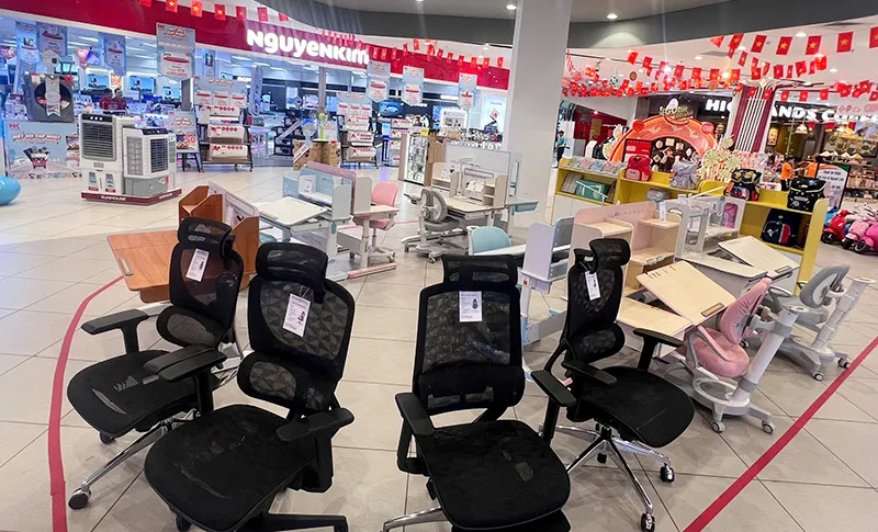BSUC khai trương bàn học thông minh chống gù tại siêu thị Big C GO! Dĩ An, Bình Dương 5 BSUC Tại Siêu Thị Big C GO Dĩ An Ảnh 4