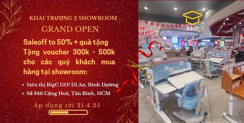 Khuyễn Mãi Khai Trương Showroom BSUC