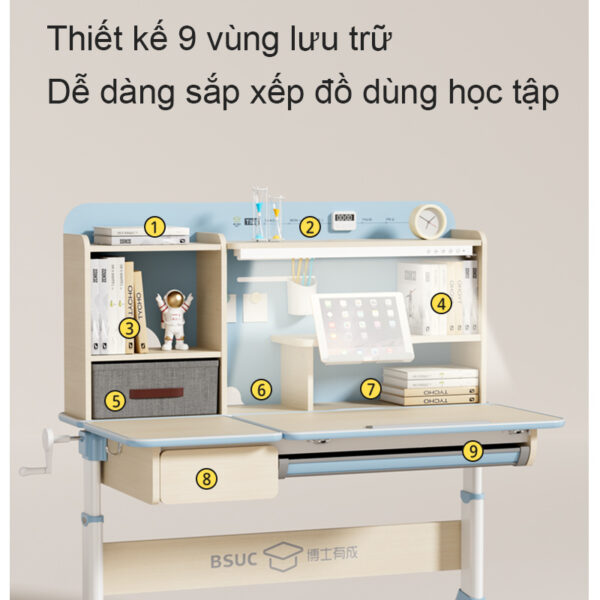 Bàn JXZ 120pro Ghế DRY 801.2 Ảnh 10