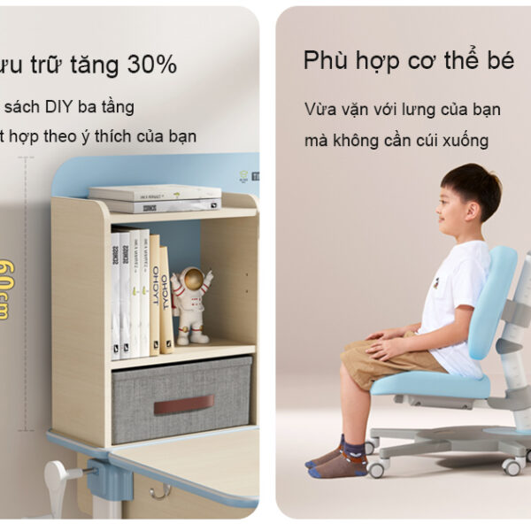 Bàn JXZ 120pro Ghế DRY 801.2 Ảnh 3