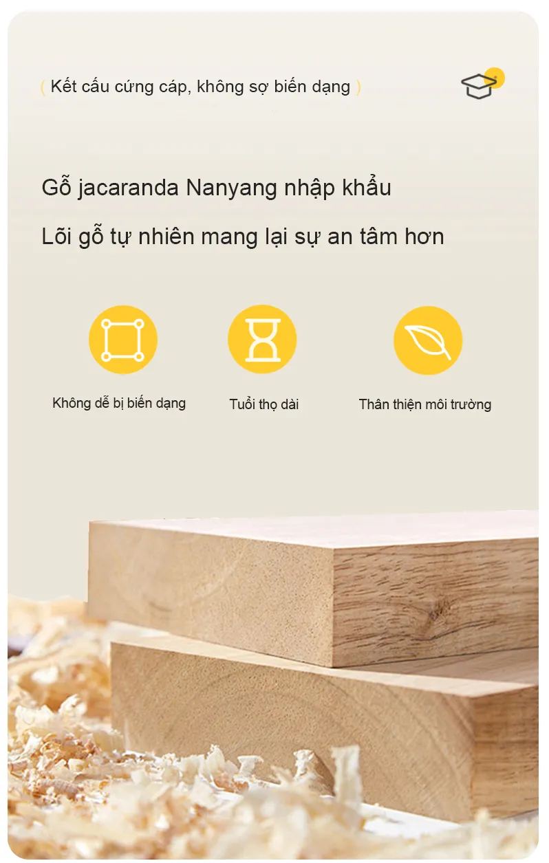 Kế cấu gỗ cứng cáp, cốt gỗ là gỗ tự nhiên Kế cấu gỗ cứng cáp, cốt gỗ là gỗ tự nhiên