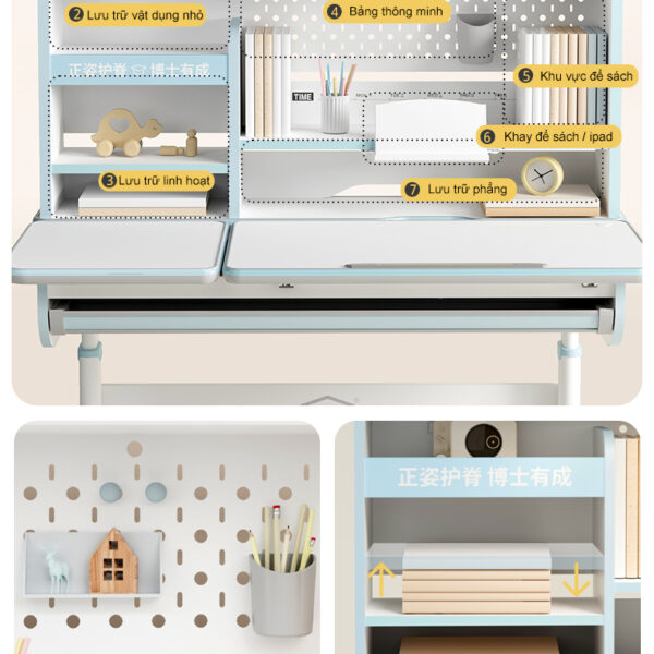 Bàn Ultra12009 Ghế DRY 618 Hình 06