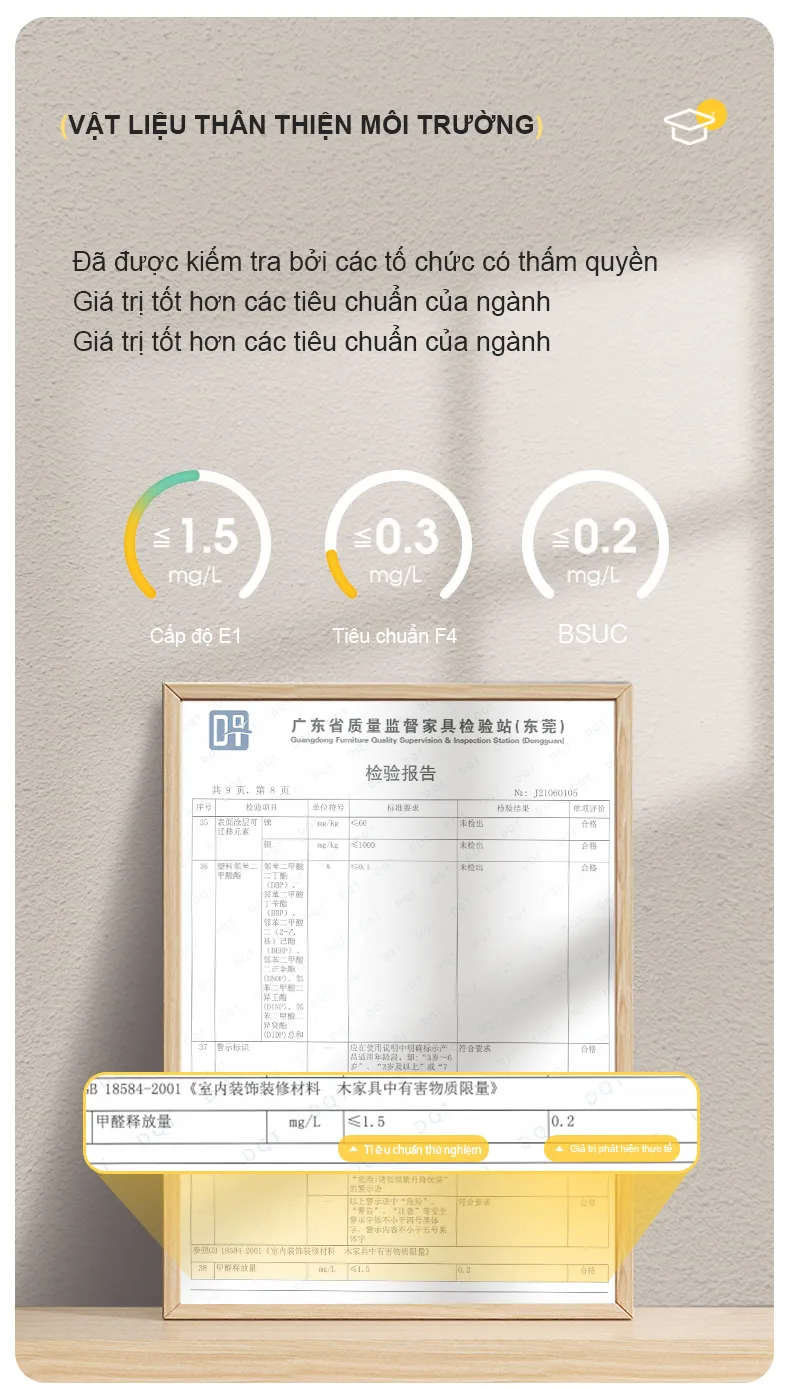 Bàn học chống gù tích hợp đèn học Ultra-12009 26 Vật liệu thân thiện môi trường
