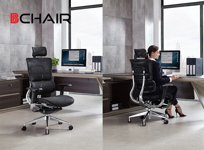 Xếp hạng các tính năng không thể thiếu trên ghế công thái học 3 Ghế giám đốc B-801L sang trọng