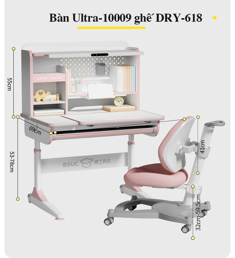 Thông Số Kỹ Thuật bàn DA-10009V1