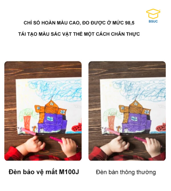 Đèn Thông Minh AI điều Khiển Giọng Nói M100J 06