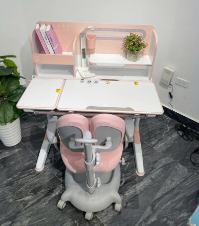 Bộ bàn học thông minh DRZ-6001 ghế JYA-01 10 Bộ Bàn Ghế DRZ 6001 Ghế JYA 01 Ảnh 02