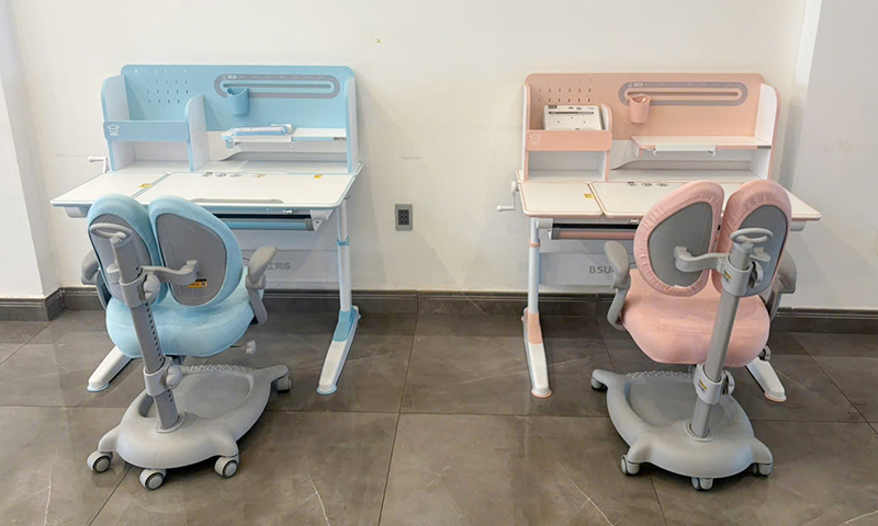 Bộ bàn học thông minh DRZ-6001 ghế JYA-01 22 Bộ Bàn Ghế DRZ 6001 Ghế JYA 01 Ảnh 04