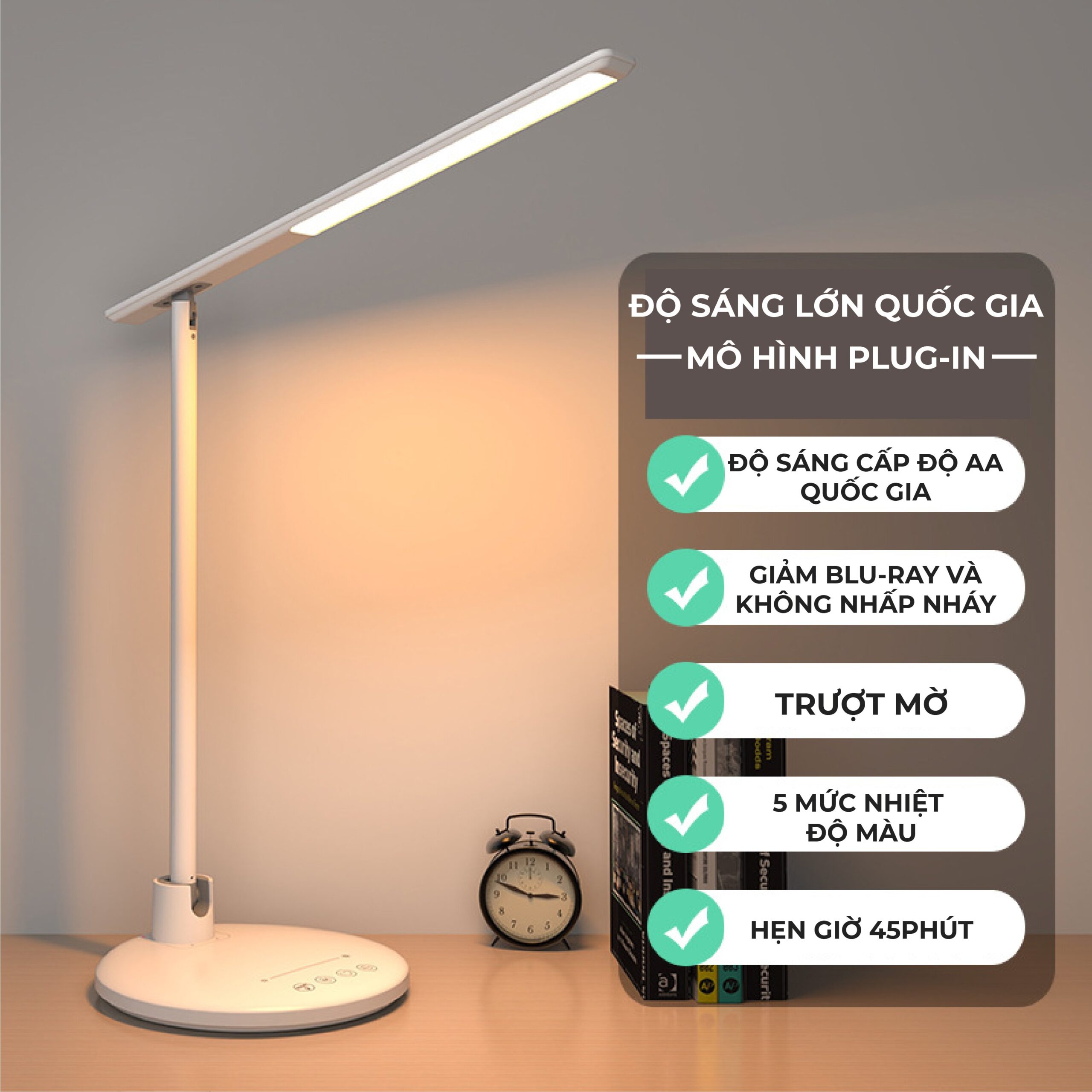 Đèn học chống cận loại nào tốt? Top 10 thương hiệu 2025 7 Den Hoc Chong Can Sakawwin