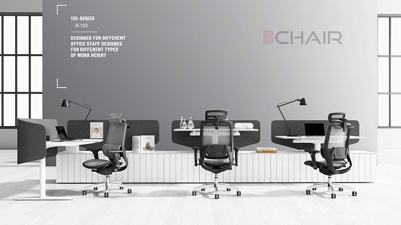 Ghế ngồi công thái học sản xuất từ chất liệu cao cấp, an toàn, bền bỉ