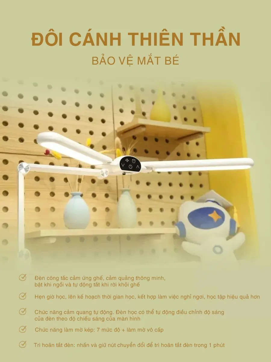 Top 3 mẫu đèn học chống cận cao cấp bảo vệ mắt 5 Top Den Hoc Chong Can 3