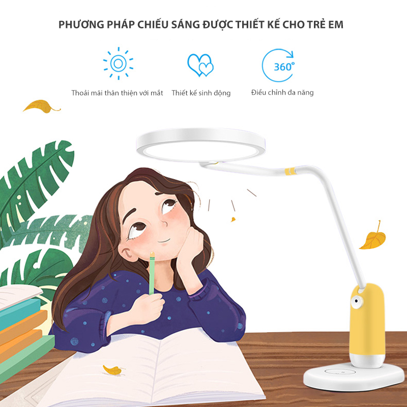 Top 3 mẫu đèn học chống cận cao cấp bảo vệ mắt
