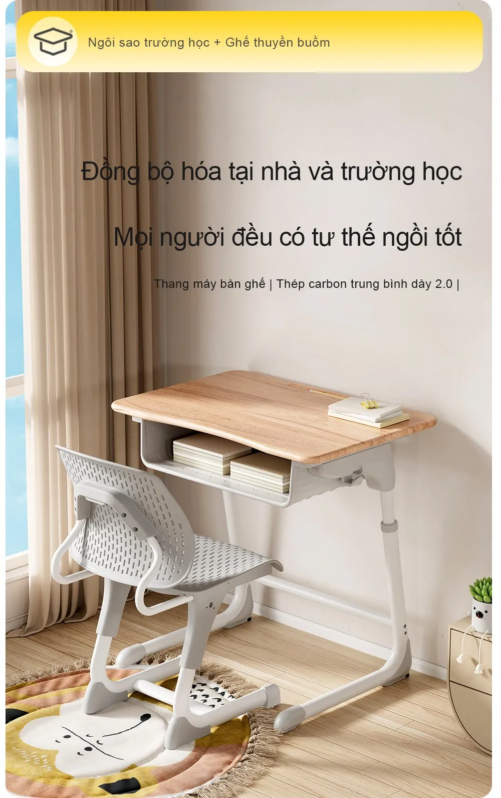 bàn ghế học sinh tiểu học